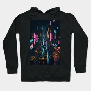 Night City Illustration Hoodie